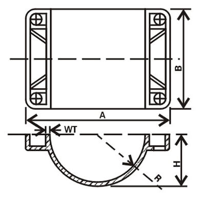 Saddle Threaded