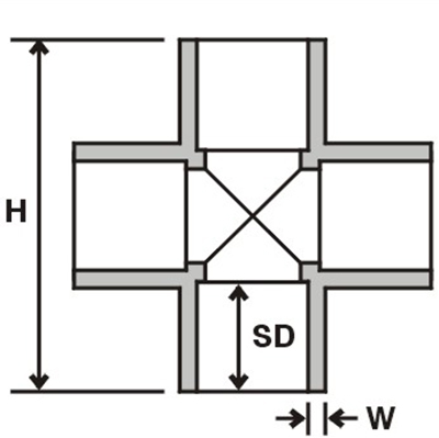 Cross Tee Pipe