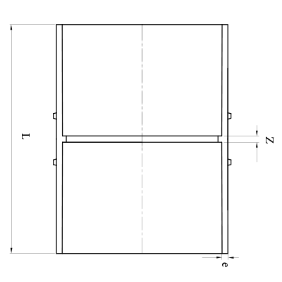 SWR Selfit Pipe - Coupler