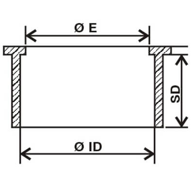 Agricultural Pipe - Moulded Tailpiece Pipe Fittings