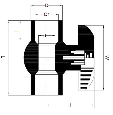 Compact Ball Valve Fitting for ASTM Pipes