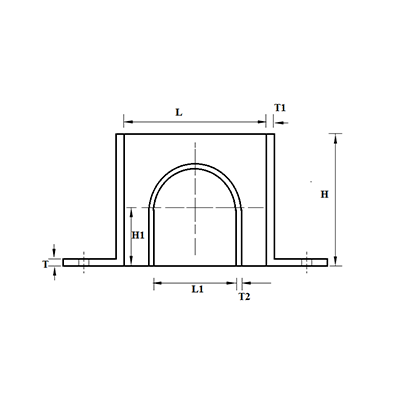 Tee Holder Fitting for CPVC Pipes