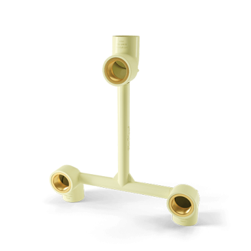 CPVC Top Bottom 6″ & 7″ - Wall Mixer Adapter