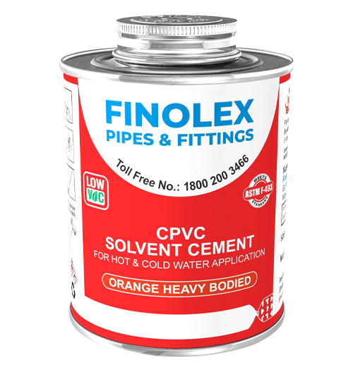 cpvc solvent cement for hot & cold water application