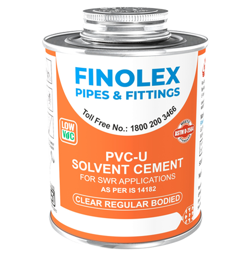pvc-u solvent cement for swr applications
