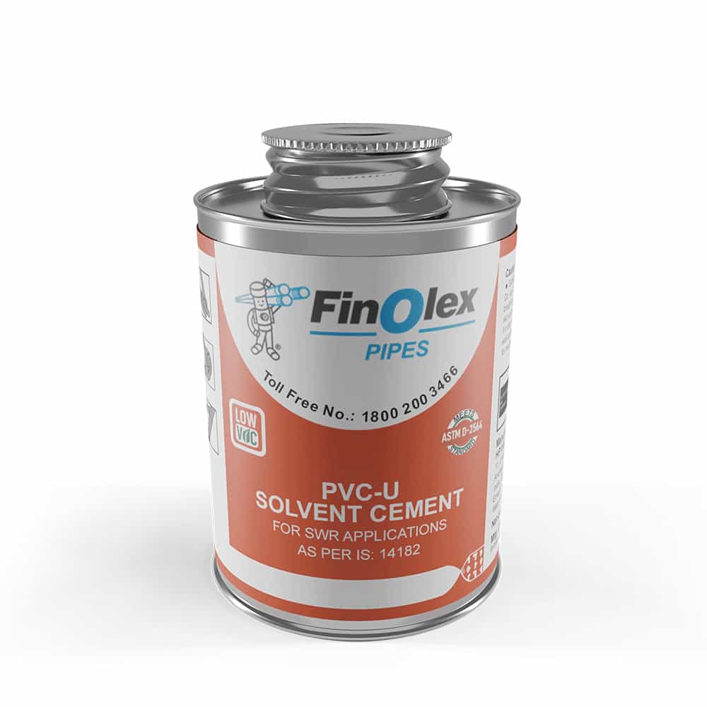 PVCU Solvent Cement for SWR Pipes Finolex Pipes