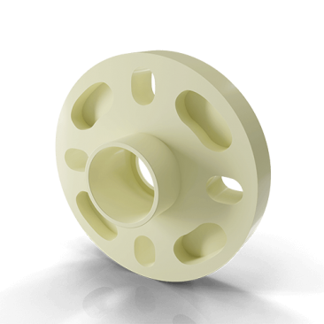 SCH 80 – FLANGE WITH GASKET – OPEN