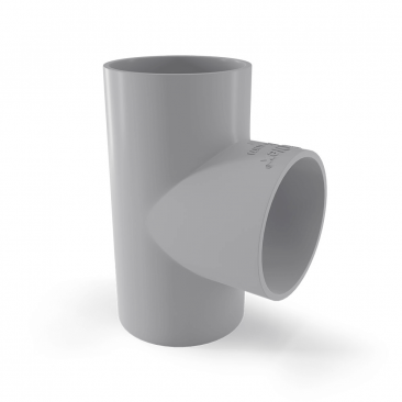 PVC Tee - Plain Double Socket