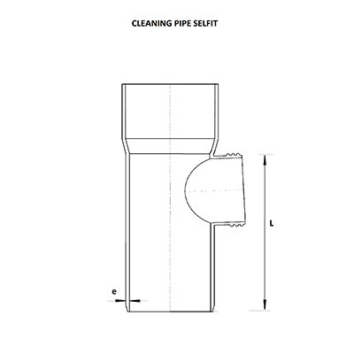 SWR Selfit Cleaning Pipe