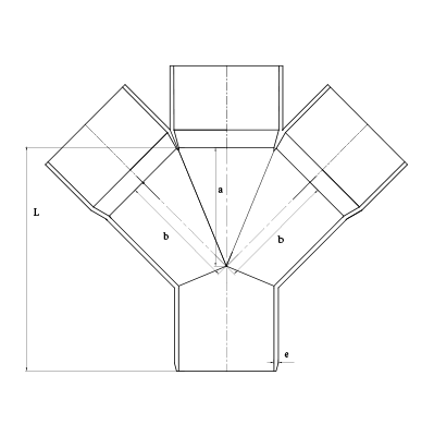 Ringfit Double Y Door - SWR Pipes Fitting