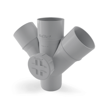 Ringfit Double Y Door Diagram - SWR Pipes Fitting