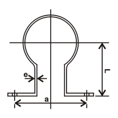 SWR Pipe Clip Fitting Diagram