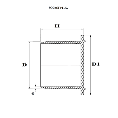 SWR Pipe - Socket Plug