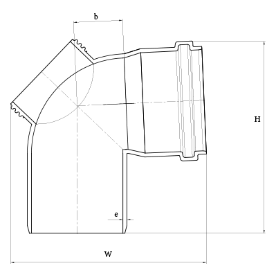 BEND 87.5° – DOOR