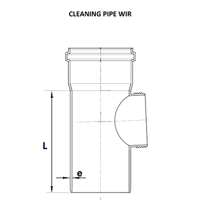 SWR Pipe -  Ringfit Cleaning Pipe