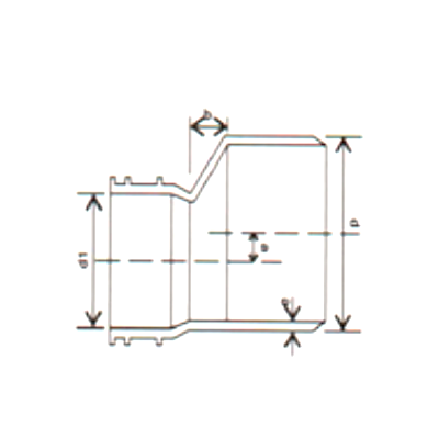 Selfit Pipe - Reducer Fitting