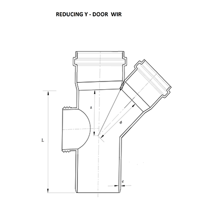 Ring Integrated Reducing Y Door